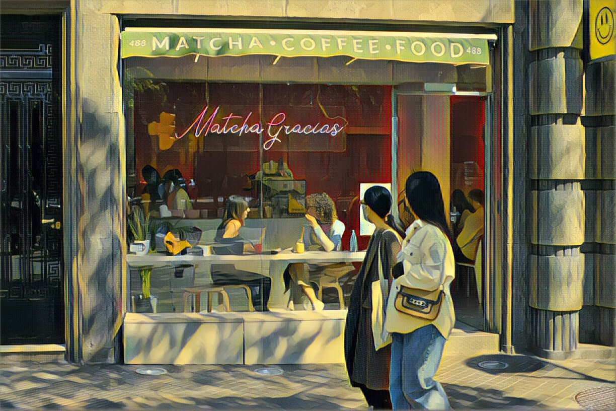 ¡Hola, somos Matcha Gracias! El primer bar especializado en té matcha en Barcelona.